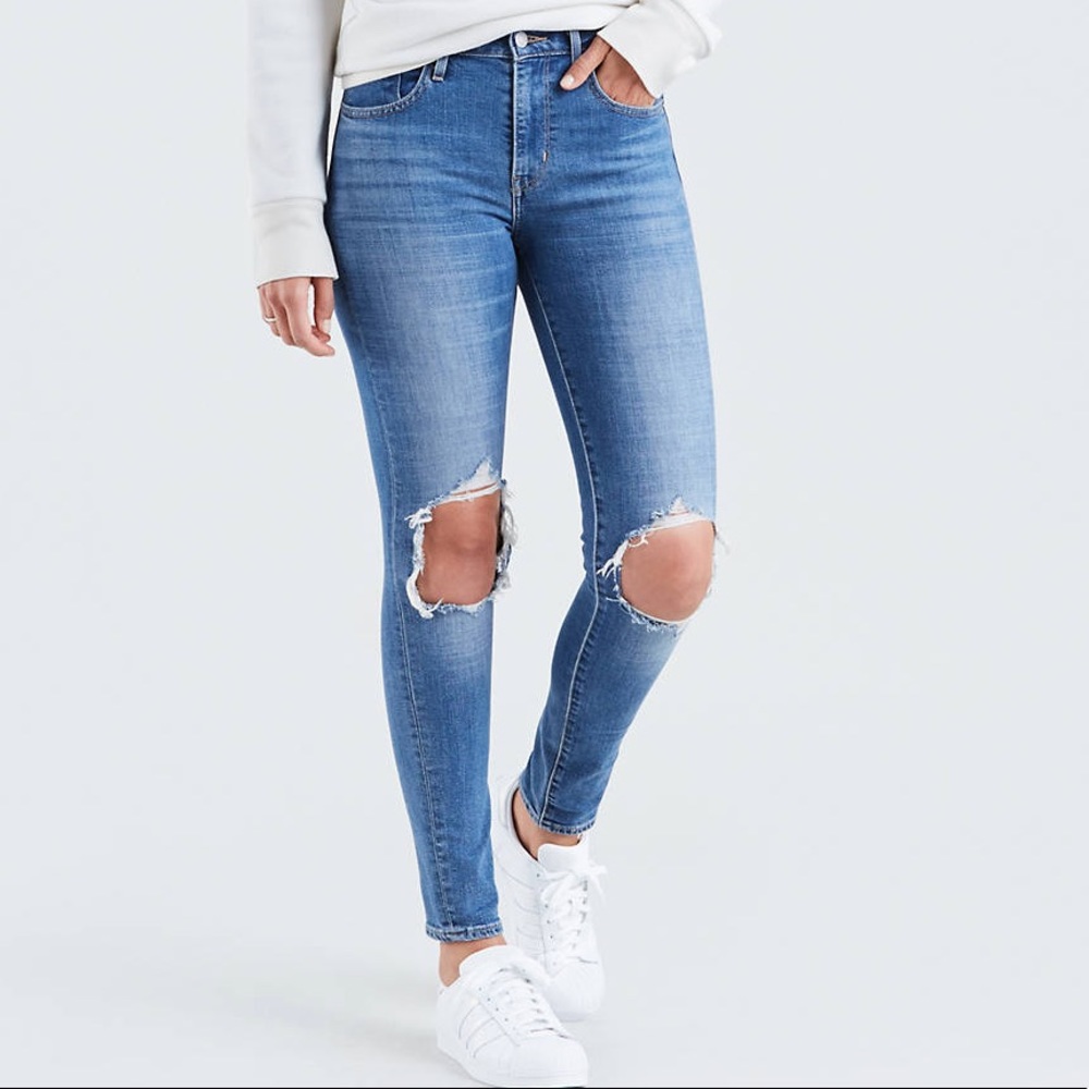 Levi 721 high rise jeans